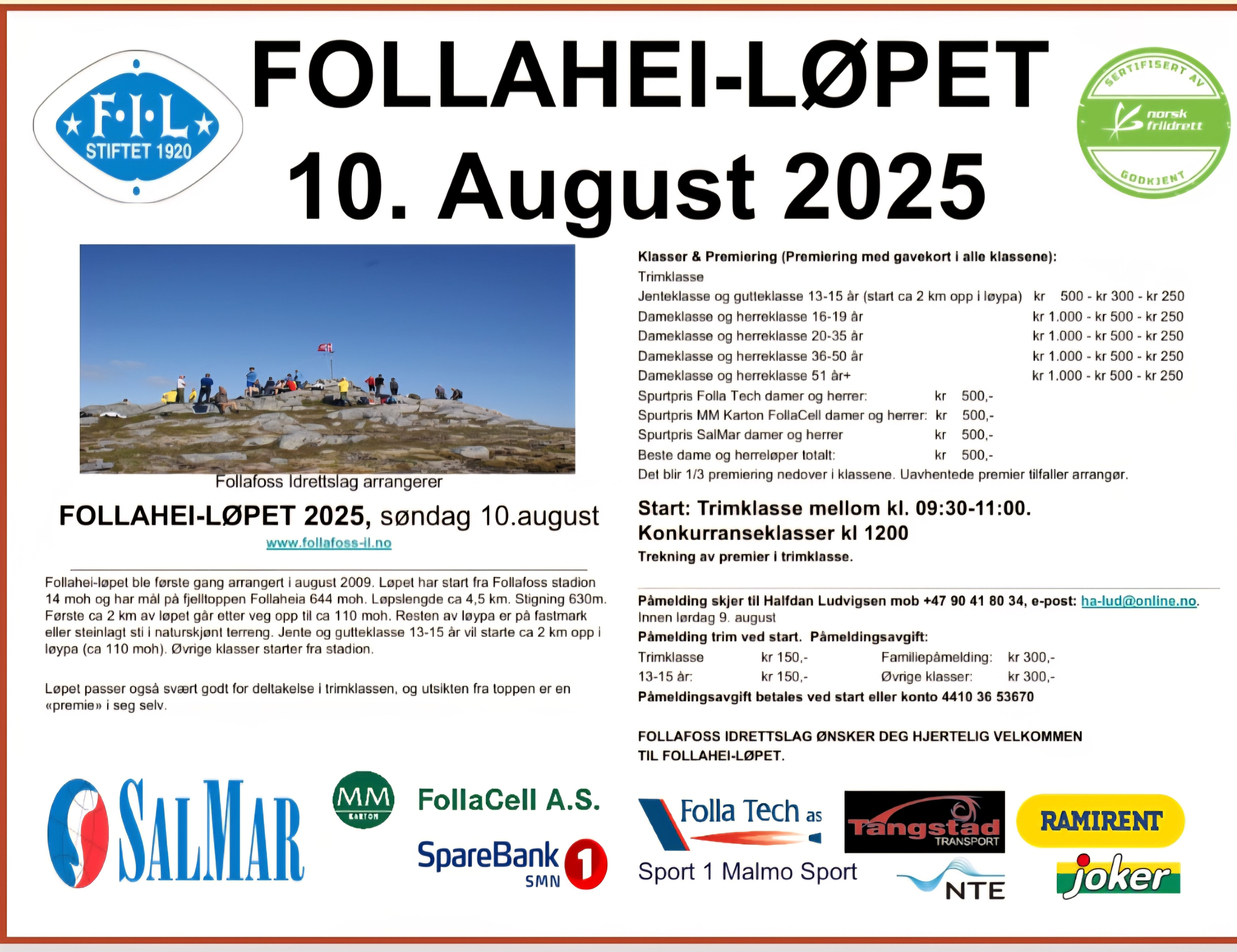 Follahei-løpet 2025